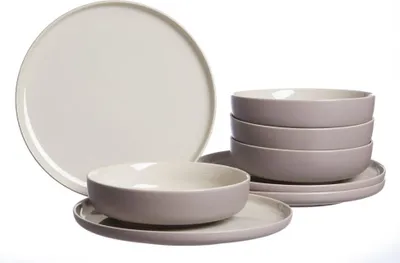 Obrázek produktu pro Ritzenhoff & Breker 403060 Ritzenhoff & Breker jídelní servis JASPER, taupe, 8 kusů