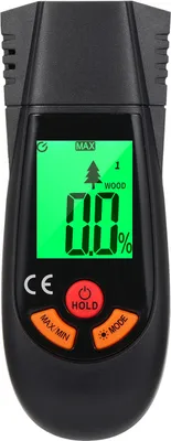Produktbild von Holzfeuchtigkeitsmesser, digitaler Stift-Feuchtigkeitsdetektor mit hintergrundbeleuchtetem LCD-Display, 3 farbigen Anzeigen, tragbarer Feuchtigkeitsmesser fuer Holz, Tapeten