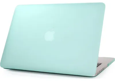 Produktbild von Mobigear Schutzhülle für MacBook Pro 13 Zoll (2012-2015), Hartschalenhülle, MacBook Case - Grün - Modell A1425 / A1502