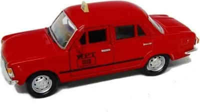 Obrázek produktu pro Fiat 125p 1:39 Taxi červená WELLY