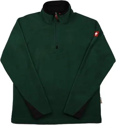 Produktbild von Engelbert Strauss Herren Fleecepullover troyer dryplexx micro Grün Fleece Gr. L
