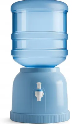 Zdjęcie produktu dla Dystrybutor wody Nablatowy VIO PD-B Niebieski do Butli 11-18,9L Plastikowy