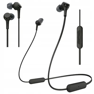 Obrázok produktu pre Čierne Slúchadlá Sony Wi-Xb400 Extra Bass, Bluetooth, 15H