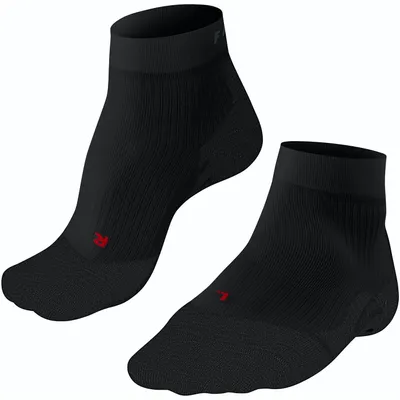 Image de Chaussettes courtes FALKE TE 4 pour femmes, noir, taille 39-40