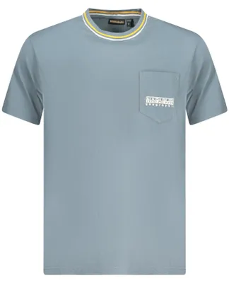 Produktbild von Napapijri Herren KURZARM-T-SHIRT Grau NP0A4IEJSMURLOSS_GRG1Y : Größe - S Größe: S