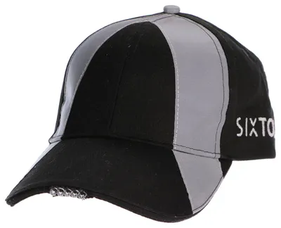 Produktbild von Reflexcap mit LED-Licht B-CAP SAFETY 25 lm, wiederaufladbar, USB, Einheitsgröße, schwarz