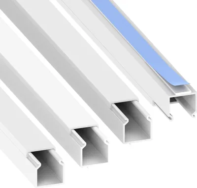 Obrázok produktu pre Omgoods - Káblový kanál L1515AW4, samolepiaci, 15x15 mm, PVC, biely, 4 metre