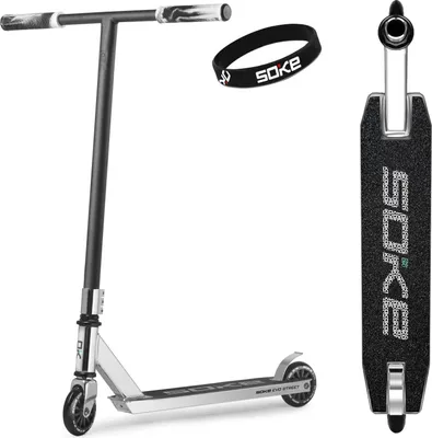 Image de Koloběžka SOKE EVO street silver performance scooter