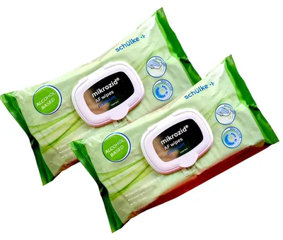 Produktbild von 2x Mikrozid AF Wipes Premium - Definfektionstücher 2x 50 Stück