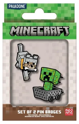Image de Minecraft : Lot de 2 épingles de collection