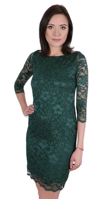 Produktbild von Grünes Mini Spitzenkleid JOHN ZACK XL