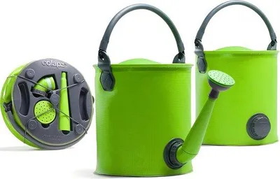 Productafbeelding van Famanu gieter en emmer, 8 liter, groen