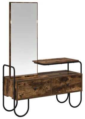 Productafbeelding van Plafondtafel Gerookt eiken 100 x 36,5 x 136 cm Bewerkt hout