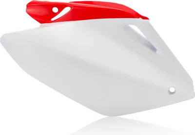 Produktbild von ACERBIS weiße Seitennummerntafeln für HONDA CRF 250 R