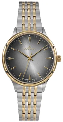Produktbild von Dugena Damen-Armbanduhr Grace 4461136, Quarzwerk, Edelstahl, Anthrazit, Mineralglas, 5 bar