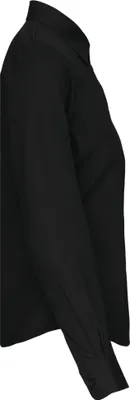 Produktbild von Kariban Damen Popelinebluse Langarm