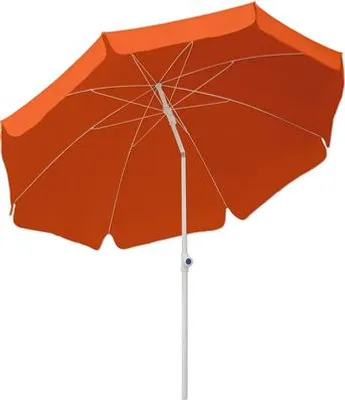Produktbild von Mittelstockschirm Schneider Schirme Ibiza Ø 200 cm terracotta mit UV-Schutz 50+, wasserabweisende Polyesterbespannung, A