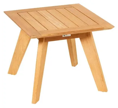 Produktbild von Luna quadratischer Beistelltisch 50x50 cm aus Teakholz Natur