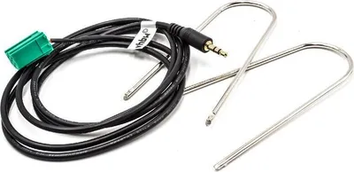 Produktbild von vhbw AUX Audio Adapter Kabel KFZ Radio (120 cm) kompatibel mit Renault ab Bj. 2005 Traffic, Megane, Laguna, Kangoo, Espace, Clio Auto, Autoradio