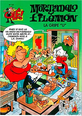 Produktbild von Die "U"-Grippe (Olé! Mortadelo 187)