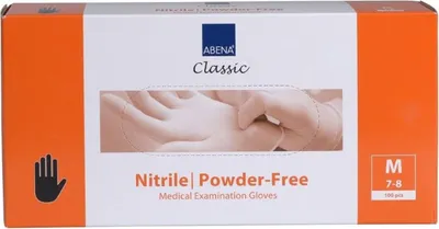 Immagine prodotto di Guanti in vinile nitrile S-XXL Guanti monouso per officina 100 nitrile nero M