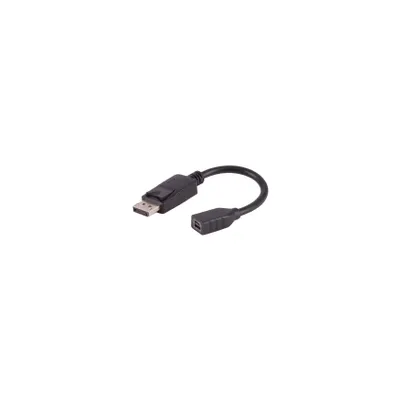 Produktbild von DisplayPort 1.2 Adapter, DisplayPort Stecker auf Mini DisplayPort Buchse, 4K, 0,2m