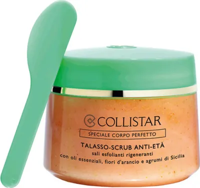 Obrázek produktu pro Collistar Anti-age Talasso-scrub 700g, Tělový peeling, Ženy, Univerzální, Proti stárnutí, Exfoliace, Hydratující, Regenerační, Revitalizační, Bělicí, Dávkovač, 700 g