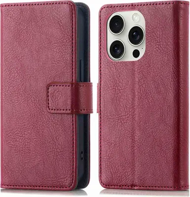 Produktbild von imoshion  Klapphülle iPhone 16 Pro - Bordeaux
