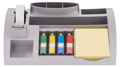 Produktbild von Post-it® Tisch-Organizer mit Post-it® Notes, Index und Scotch® Magic™ Klebeband
