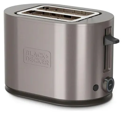 Produktbild von Black & Decker BXTOA901E Toaster Doppelschlitz 900W edelstahl