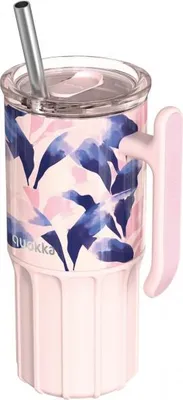 Produktbild von Quokka Umi, Edelstahl Thermobecher Blue Feather, 720ml, 40090