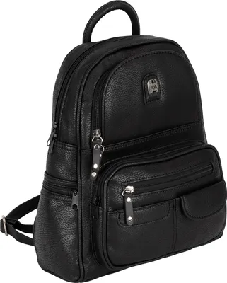 Produktbild von Cityrucksack Damenrucksack Tagesrucksack Stadt Rucksack Bagpack SCHWARZ (15130)