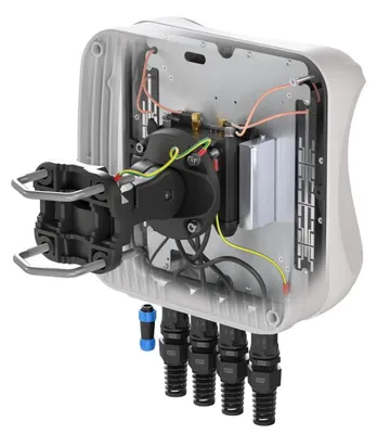 Produktbild von QuMax 5G/LTE Außenantenne für Teltonika RUT951 PoE+, Omni & Richtantenne