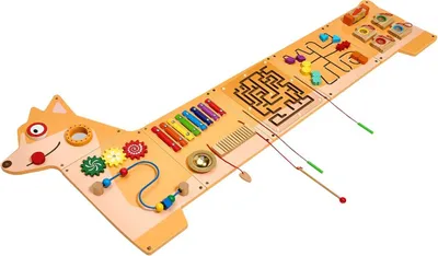 Produktbild von Puppy Activity Wall Busy Board Panels 12 Activities Sensory Wall Panel