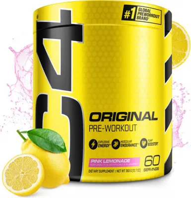 Obrázok produktu pre Cellucor C4 Original 390-414 g ružová limonáda / Predtréningové stimulanty / Výborná predtréningovka s vylepšeným zložením