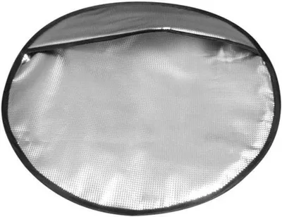 Produktbild von Famanu Lenkrad Sonnenschutz - Hitzeschutz für Autos - 40 cm Durchmesser - Silber