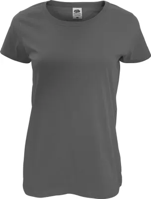 Immagine prodotto di Fruit of the Loom - T-shirt da donna a maniche corte RW4724 (2XL) (Antracite chiaro)