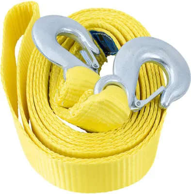 Produktbild von Abschleppseil mit Haken UNITRAILER Abschleppgurt 5m/50mm/7,5t gelb