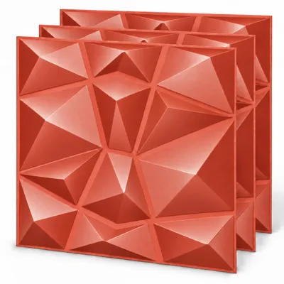 Produktbild von Kunststoff 3D Wandpaneele Wanddeko Wandverkleidung Deckenpaneele Platten Paneele Wandtattoos PVC (0,25qm)