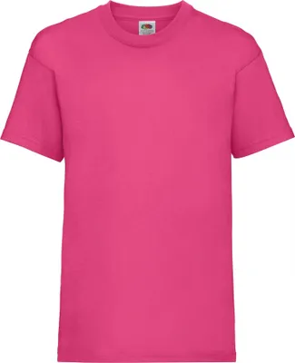 Immagine prodotto di T-shirt Fruit of the Loom per bambini, maniche corte (2 pezzi/confezione) BC4269 (5-6 anni (116)) (Fucsia)