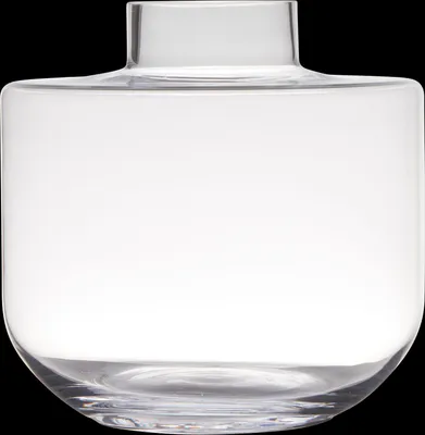 Produktbild von INNA-Glas Glas Vase ARANYA, klar, 25,5cm, Ø26cm - Blumenvase