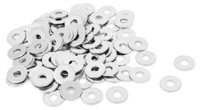 Produktbild von 100 Stück M5 x 15 mm x 1,2 mm Unterlegscheiben aus Edelstahl, Gehäusescheiben für Schrauben und Bolzen