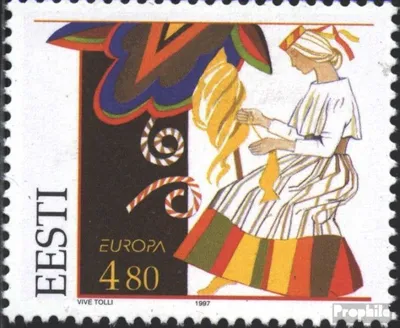 Produktbild von Briefmarken Estland 1997 Mi 301 (kompl.Ausg.) postfrisch Sagen