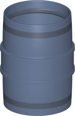 Produktbild von Poloplast POLO-KAL XS, Doppelmuffe, DN 75, 1 Stk.