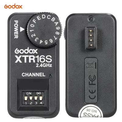 Produktbild von Godox XTR-16 s 2,4 G Wireless-X-System Blitz Fernbedienungsempf?nger fš¹r VING V860 V850