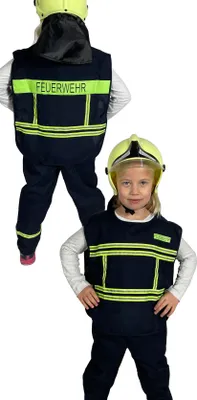 Produktbild von Feuerwehr Weste für Kinder Gr. 104-134, Größe:104/110