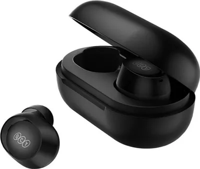 Produktbild von QCY - T27, komplett kabelloser In-Ear-Kopfhrer mit Ladecase, schwarz