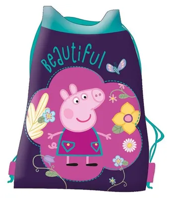 Produktbild von Peppa Pig - Sportbeutel blau