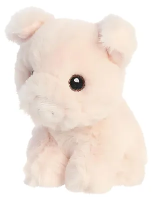 Produktbild von Aurora World Aurora, 35075, Eco Nation Mini Schwein, 13cm, Plüsch, Pink