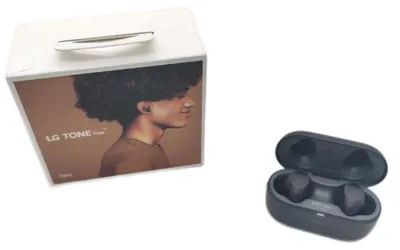 Produktbild von LG TONE-T90S, True Wireless Stereo (TWS), Anrufe/Musik, 5,7 g, Kopfhörer, Schwarz